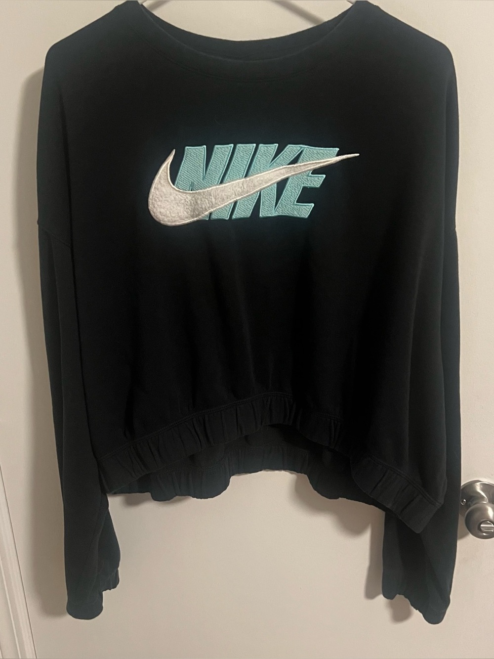Nike Women's Sportswear Icon Clash Oversized Fleece Crew Sweatshirt